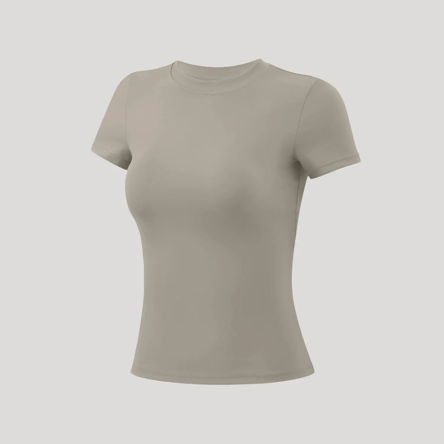 Timeoff 5-Piece Solid Sports Tee Set round Neck Slim Stretchy Ideal for Yoga Gym Workouts Women'S Athletic Wear Sporty Style Clothes Gym Shirts Workout Tops Oversized Gym Shirts Fitness Outfit,Summerwins