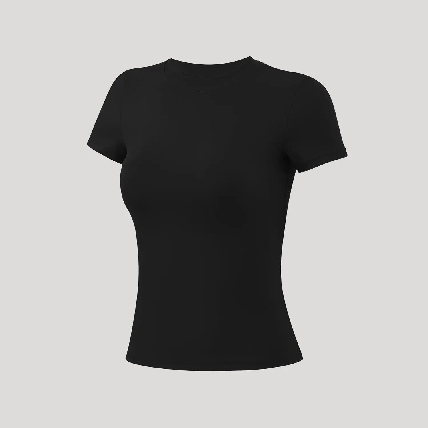 Timeoff 5-Piece Solid Sports Tee Set round Neck Slim Stretchy Ideal for Yoga Gym Workouts Women'S Athletic Wear Sporty Style Clothes Gym Shirts Workout Tops Oversized Gym Shirts Fitness Outfit,Summerwins