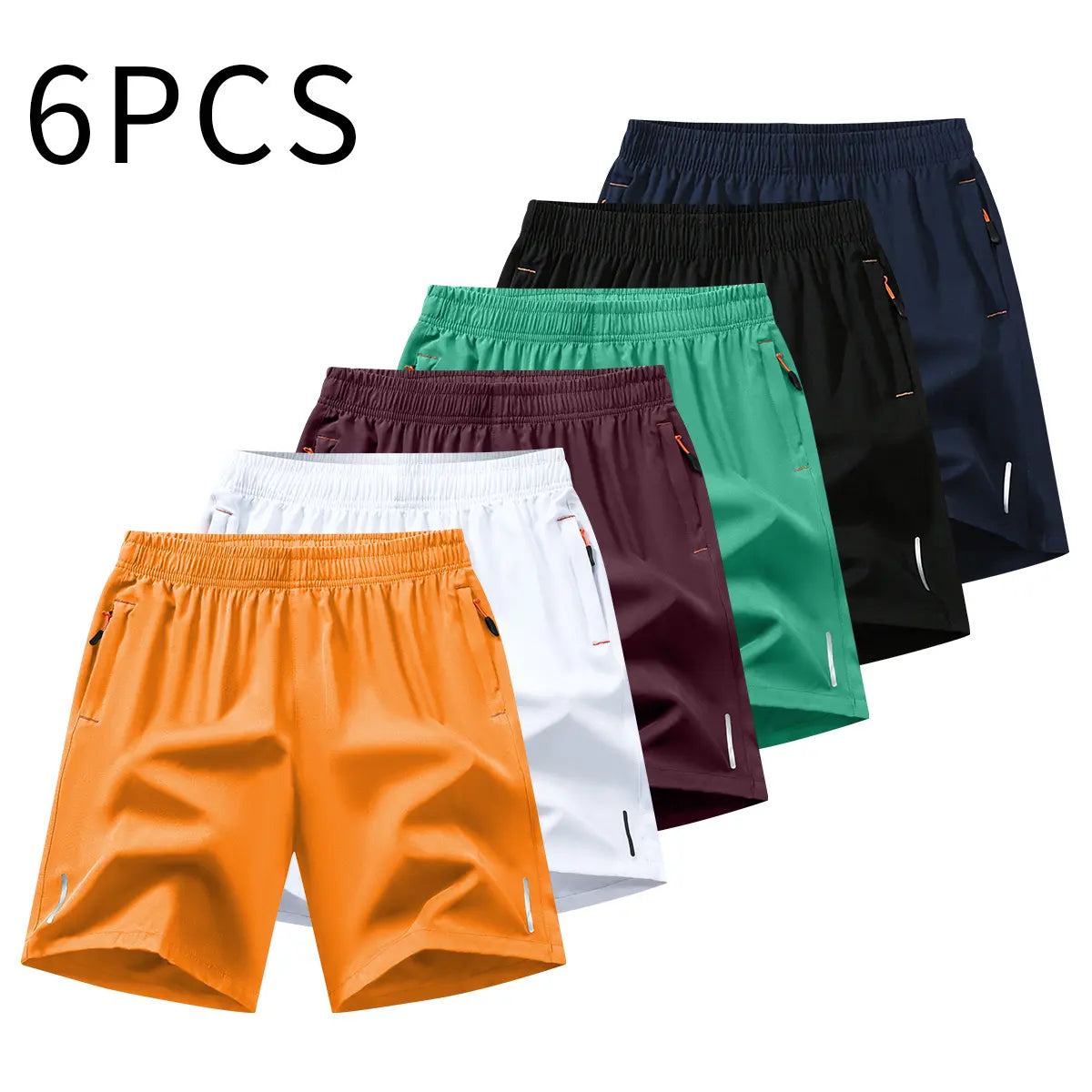Men’S Athletic Shorts Set,Beach Vacationoutfit Multi-Pack Available in Various Colors Including Gray and Black, Featuring Zippered Pockets That Combine Comfort and Style.,Summerwins