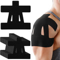 Precut Shoulder Kinesiology Tape for Men & Women – Shoulder Support & Pain Relief for Basketball, Volleyball, Tennis, Baseball, Gym & Sports | Waterproof Breathable Athletic Tape