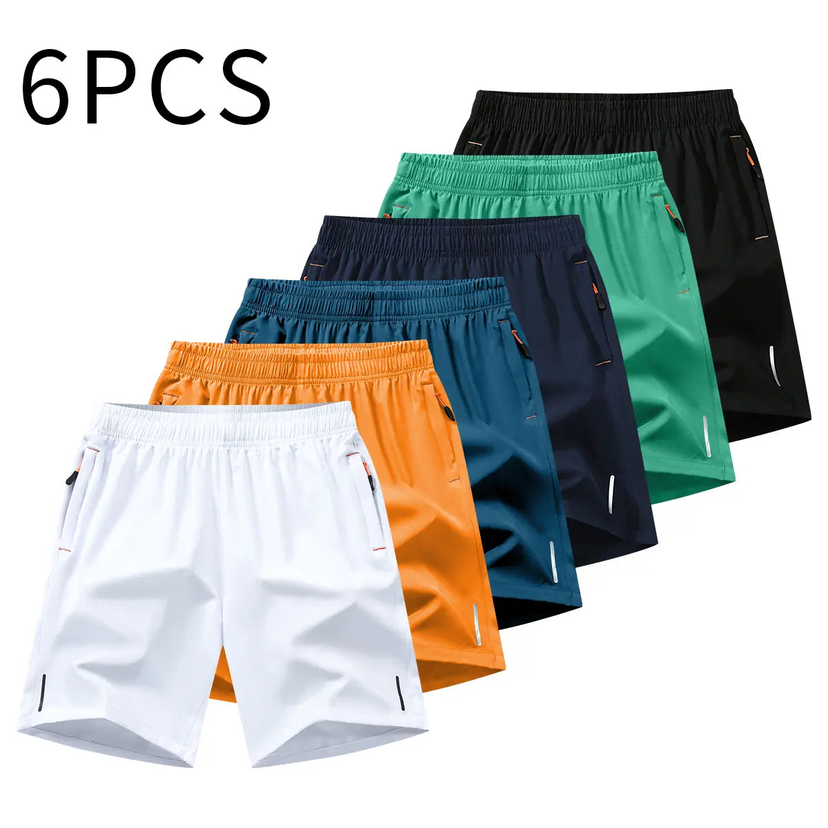 Men’S Athletic Shorts Set,Beach Vacationoutfit Multi-Pack Available in Various Colors Including Gray and Black, Featuring Zippered Pockets That Combine Comfort and Style.,Summerwins