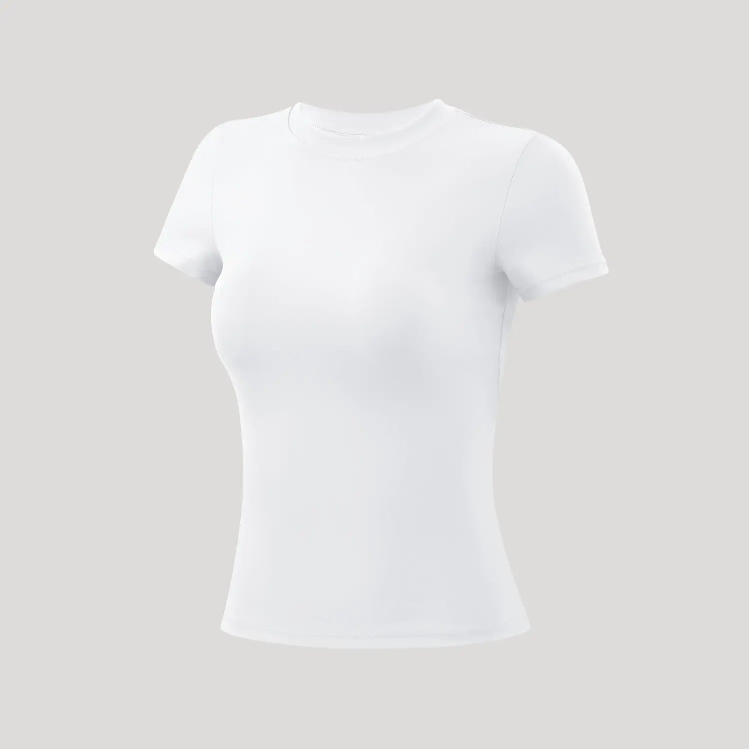 Timeoff 5-Piece Solid Sports Tee Set round Neck Slim Stretchy Ideal for Yoga Gym Workouts Women'S Athletic Wear Sporty Style Clothes Gym Shirts Workout Tops Oversized Gym Shirts Fitness Outfit,Summerwins
