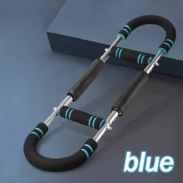 Twister arm Trainer, Adjustable Resistance (60-140 lbs) Chest Workout Equipment,Forearm Power Exercise bar , pectoralis spinalis