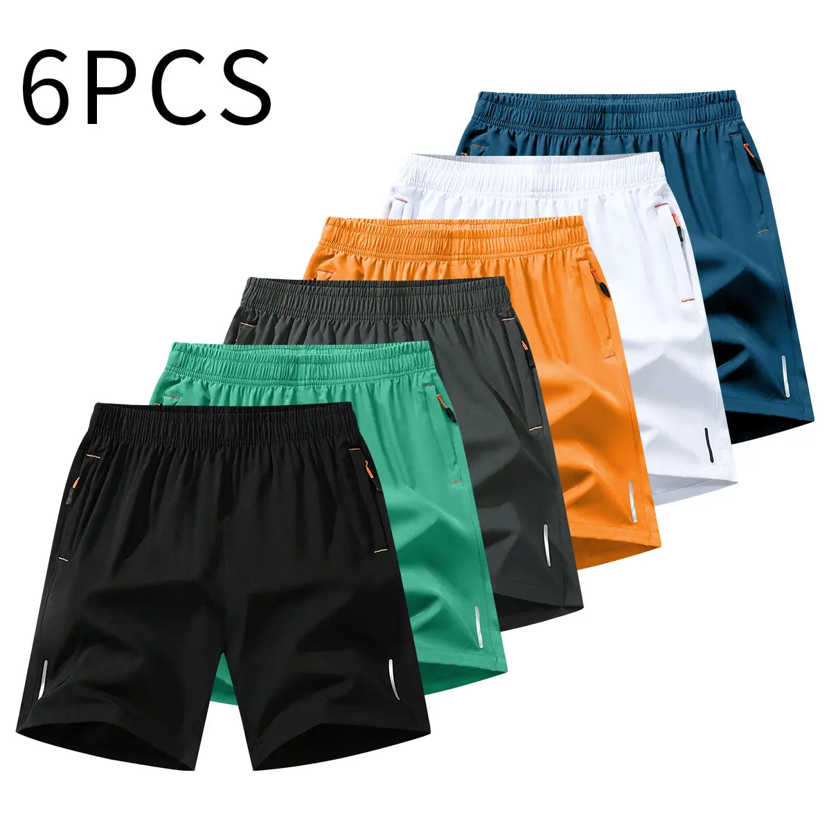 Men’S Athletic Shorts Set,Beach Vacationoutfit Multi-Pack Available in Various Colors Including Gray and Black, Featuring Zippered Pockets That Combine Comfort and Style.,Summerwins
