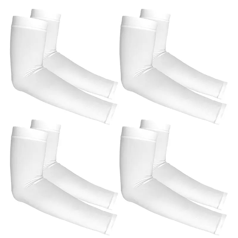 2 Pairs UV Protection Cooling Arm Sleeves for Men & Women UPF 50 Cooling Sports Sleeve Compression Sun Sleeves for Men Women Youth, Tattoo Cover Up